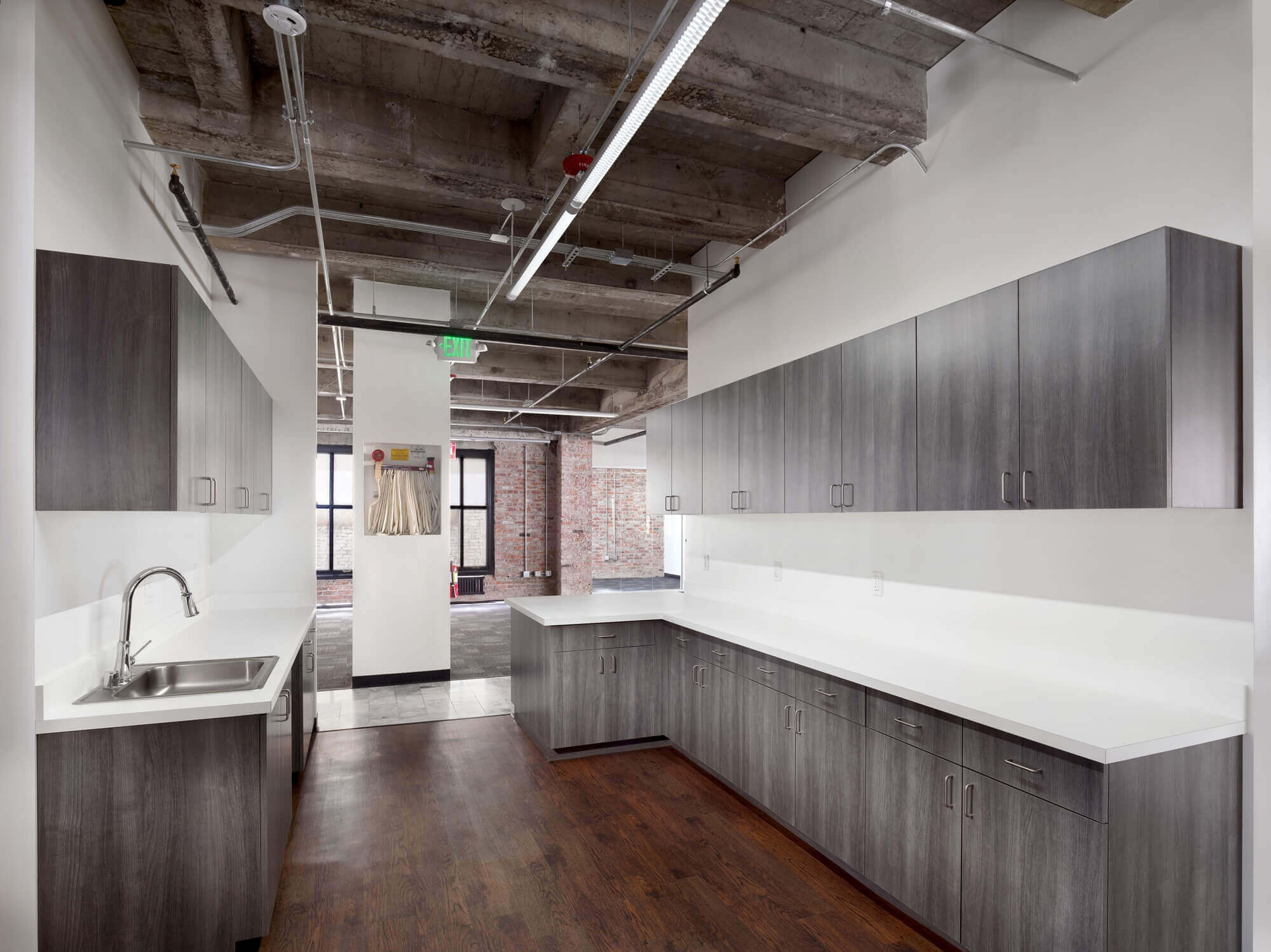 modular kitchen in office