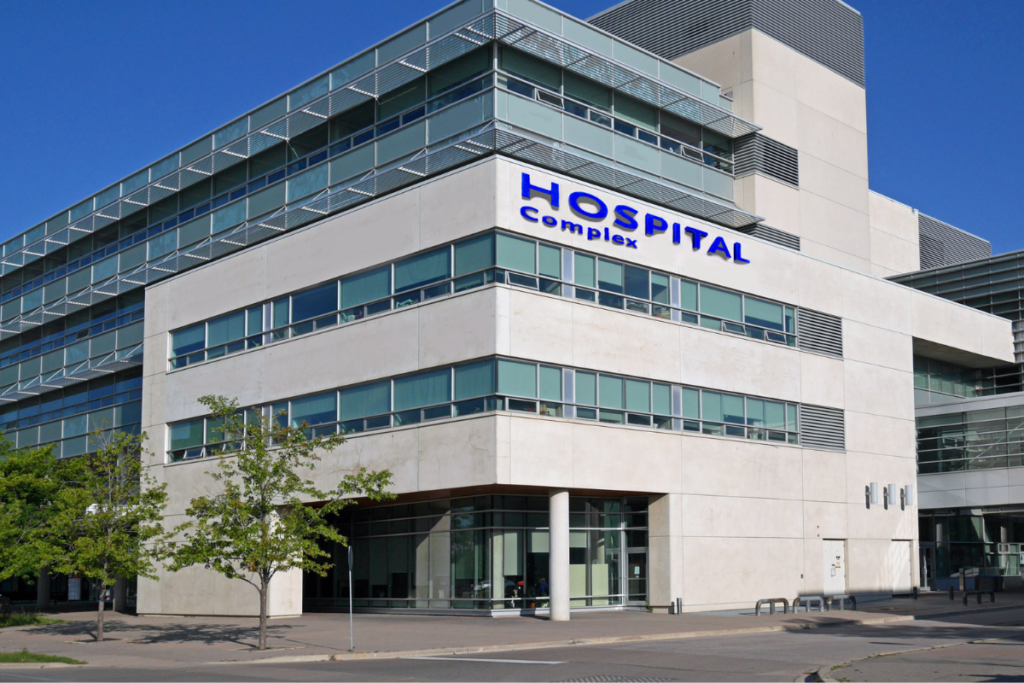 types of healthcare building projects