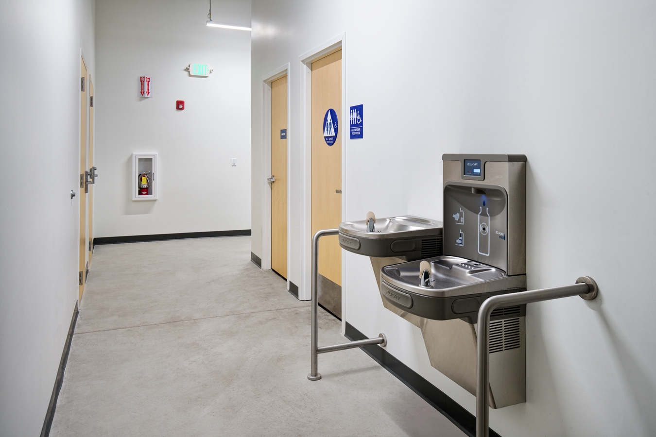 ADA compliant bathroom of a commercial building in san francisco