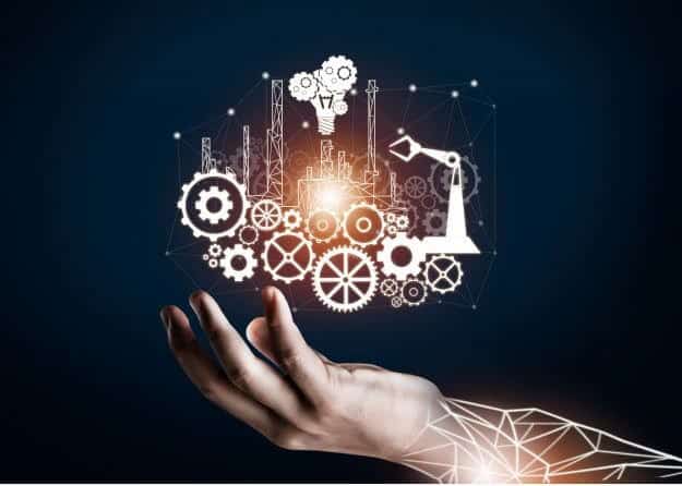 commercial general construction to include robotics and artificial intelligence which is shown in this image