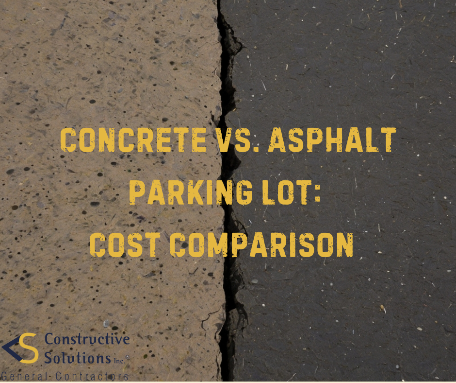 Concrete vs. Asphalt: Cost Comparison 