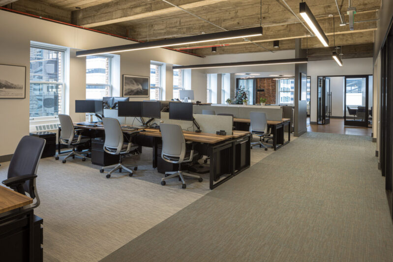 Open Floor without People