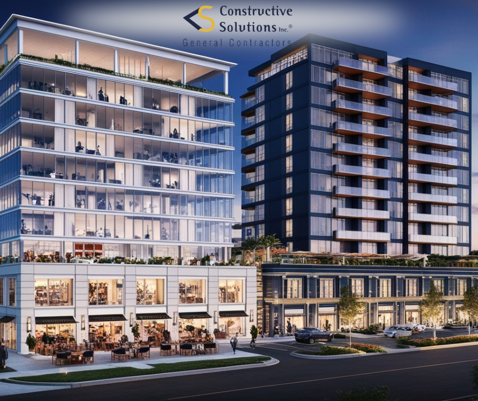 Vertical Mixed-Use Building