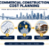 Five-step commercial construction cost planning framework from benchmark and scope through location, project conditions and estimate validation