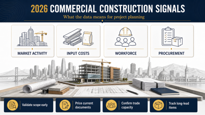 Four 2026 commercial construction signals and owner planning actions