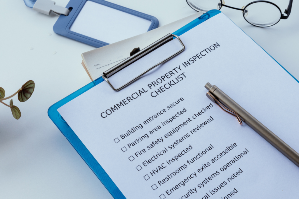 commercial property maintenance checklist