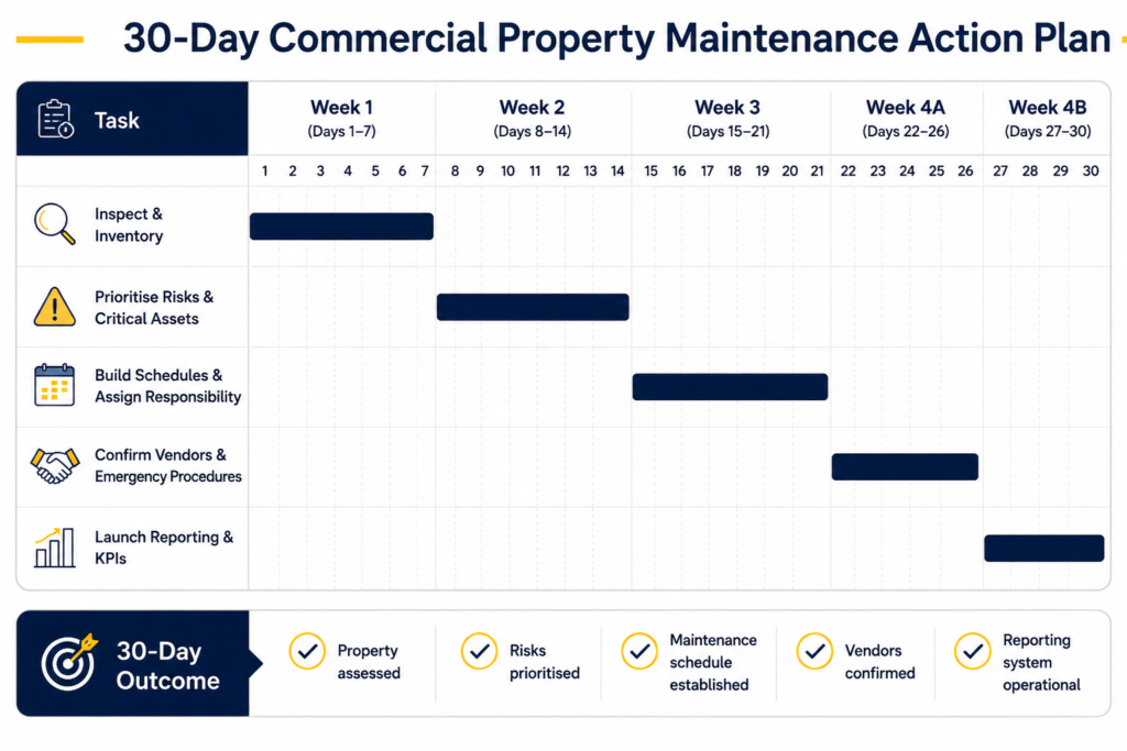 commercial property maintenance plan