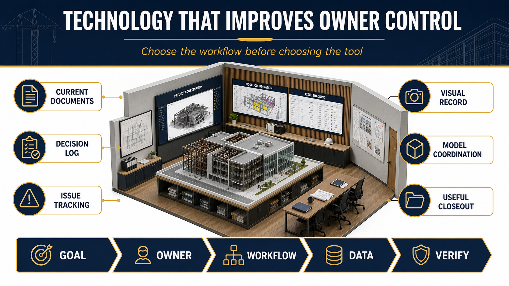 Construction Technology and Owner Control Six construction technology outcomes that improve commercial owner control
