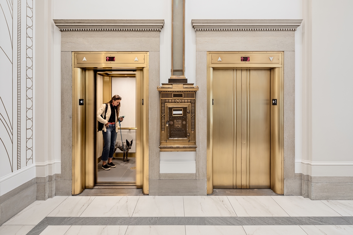 elevator area of commercial building in san francisco ca