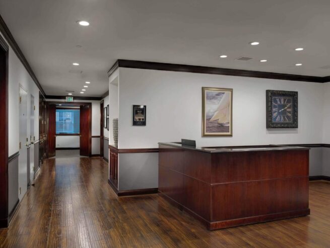 commercial renovation of Bunsow De Mory. Smith & Allison LLP in San Mateo Image - 2
