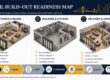 Retail build-out readiness map covering customer and brand needs, building systems, delivery and opening coordination