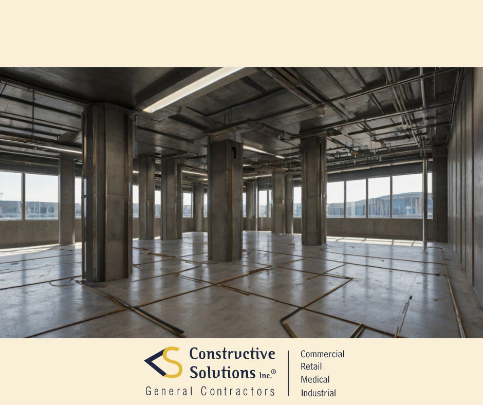 shell & core office fit out