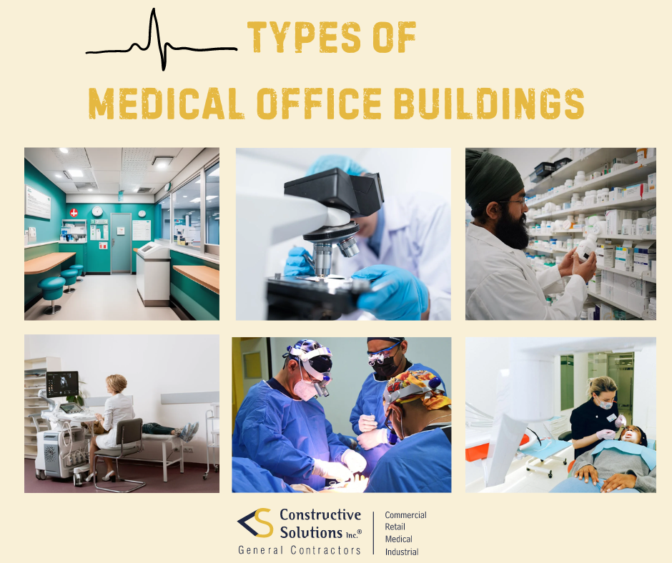 types of medical office buildings
